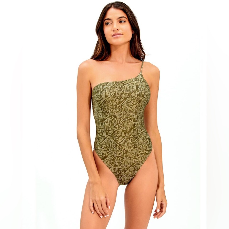 Vix Ana Ortiz Green One Piece Swim